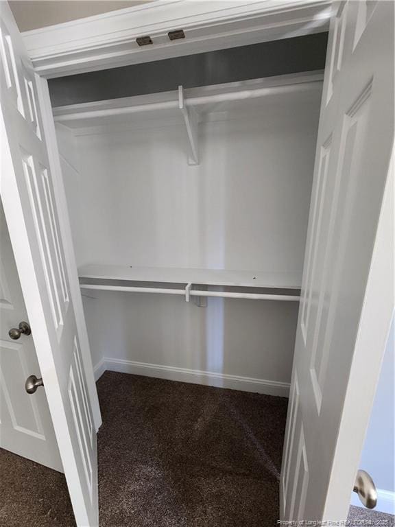 view of closet