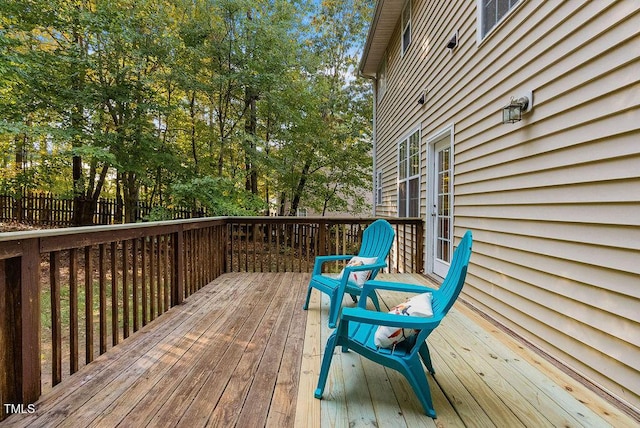 65 Applegate Dr, Franklinton, NC 27525 - view of wooden terrace