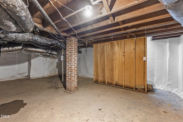 810 E Edenton St, Raleigh, NC 27601 - view of unfinished below grade area
