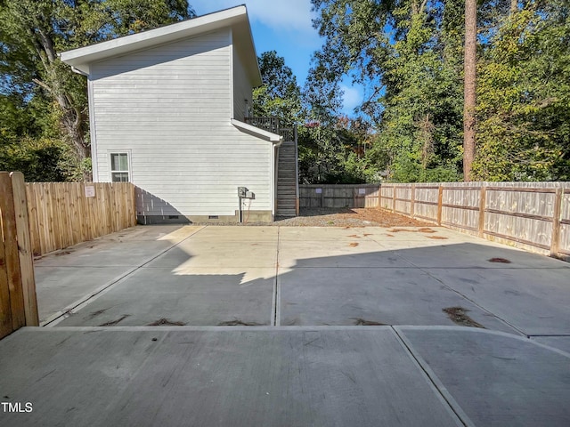 1505 Juniper St, Durham, NC 27703 - view of patio / terrace with a fenced backyard