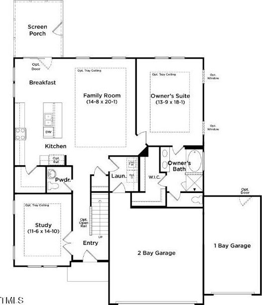 236 Alden Way, Angier, NC 27501 - floor plan / room layout