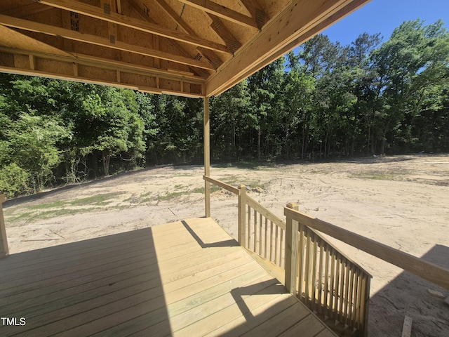 236 Alden Way, Angier, NC 27501 - view of wooden terrace