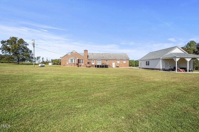 2554 Davis Mill Rd, Fremont, NC 27830 - view of green lawn