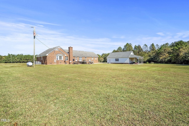 2554 Davis Mill Rd, Fremont, NC 27830 - view of green lawn