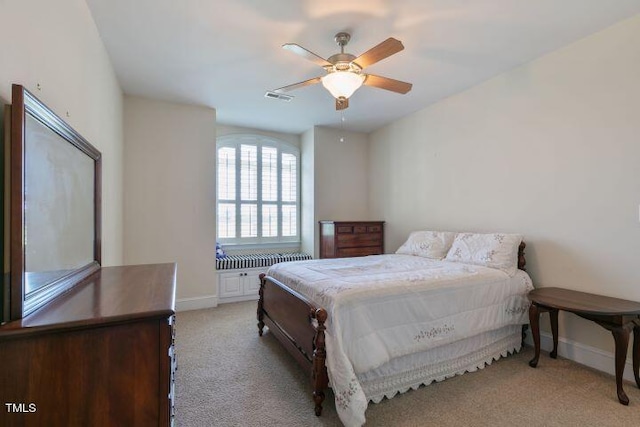 11270 Old Bailey Hwy, Wilson, NC 27896 - carpeted bedroom with baseboards and ceiling fan