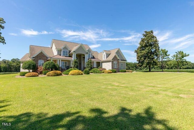11270 Old Bailey Hwy, Wilson, NC 27896 - view of front of property with a front lawn