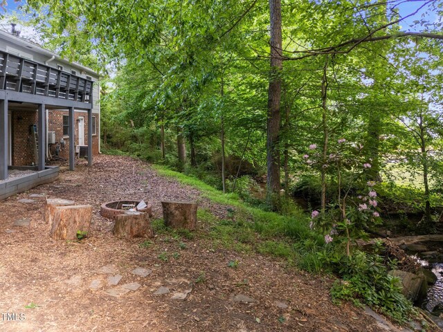 6125 Bellow St, Raleigh, NC 27609 - view of yard