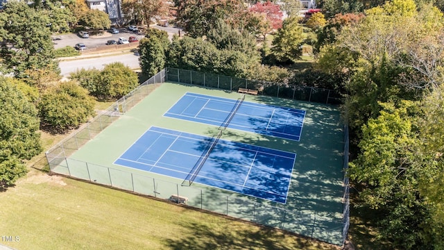 view of sport court