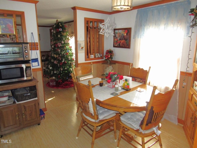 view of dining area