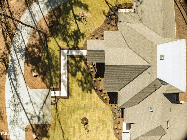 1414 Whippoorwill Ln, Chapel Hill, NC 27517 - aerial view of property and surrounding area
