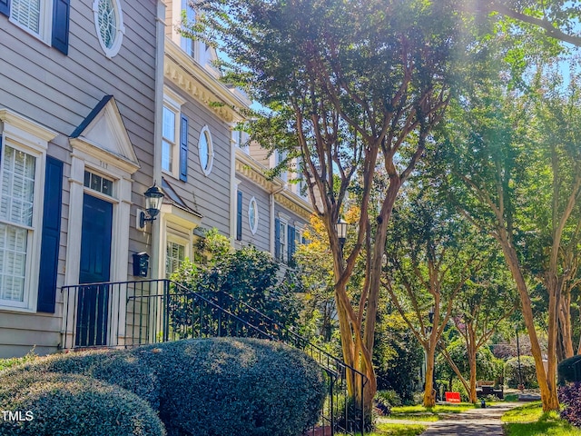 view of side of home
