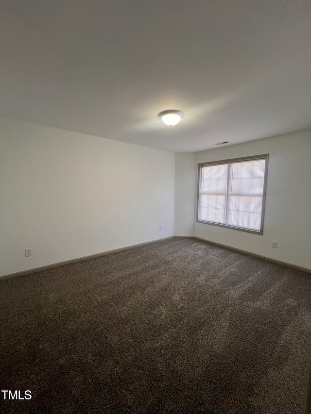 spare room featuring carpet floors