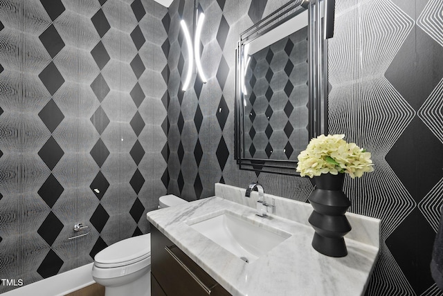 662 Manchester Dr, Raleigh, NC 27609 - half bath featuring toilet and vanity