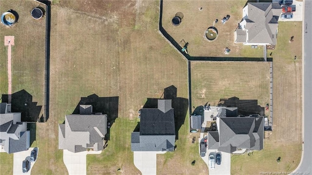 birds eye view of property featuring a residential view