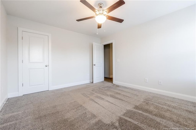 400 Jax Ct, Fayetteville, NC 28312 - carpeted empty room with a ceiling fan and baseboards