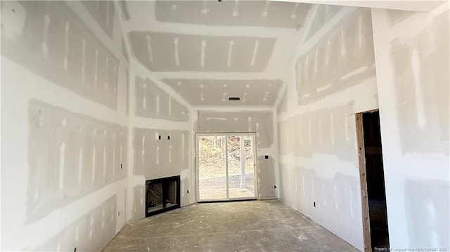 view of unfurnished living room