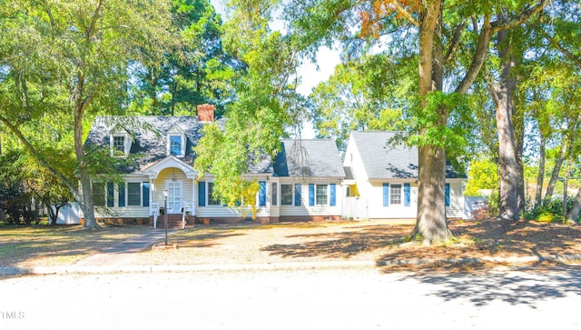 view of cape cod house