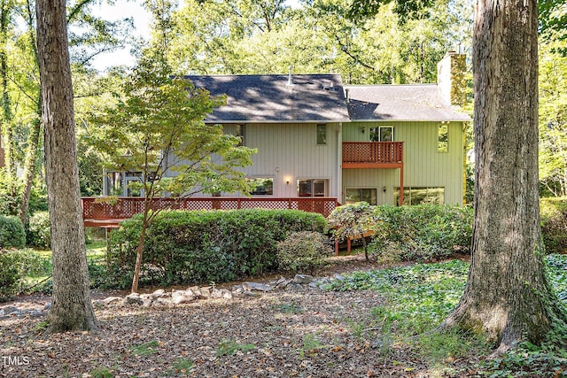 view of back of house