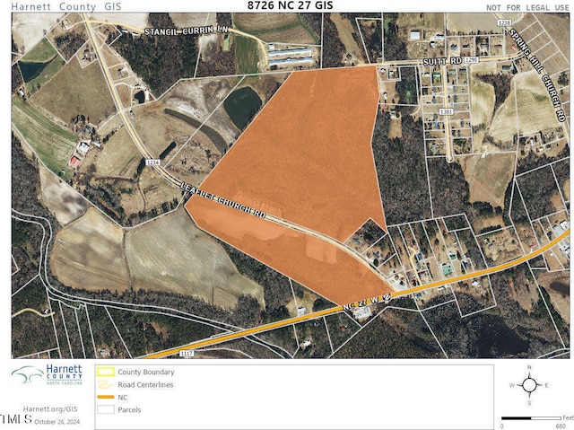 8726 NC-27, Lillington NC, 27546 land for sale