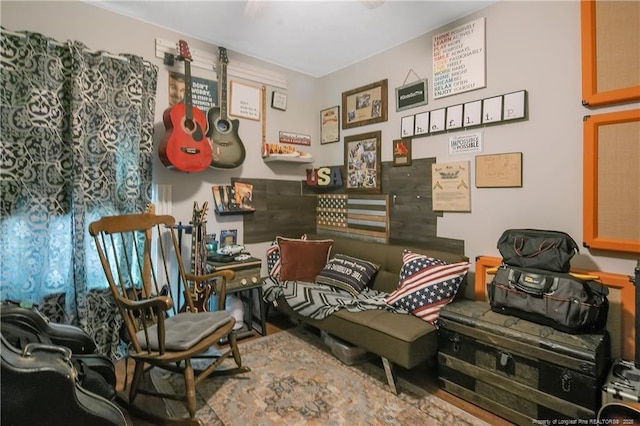 view of sitting room