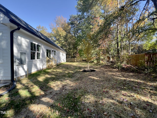 2710-A Mansfield Ave, Durham, NC 27703 - view of yard