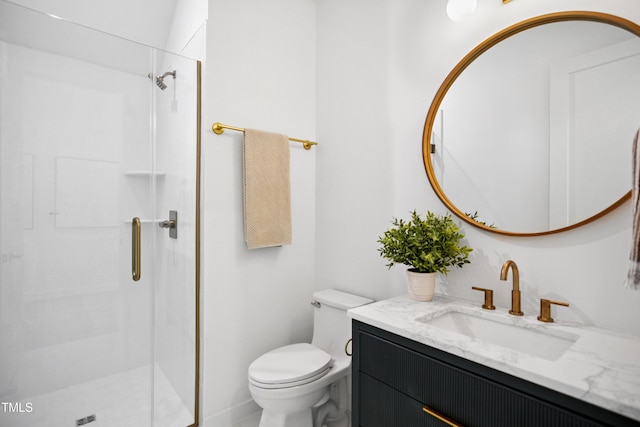713 N State St, Raleigh, NC 27604 - full bathroom with vanity and a shower stall