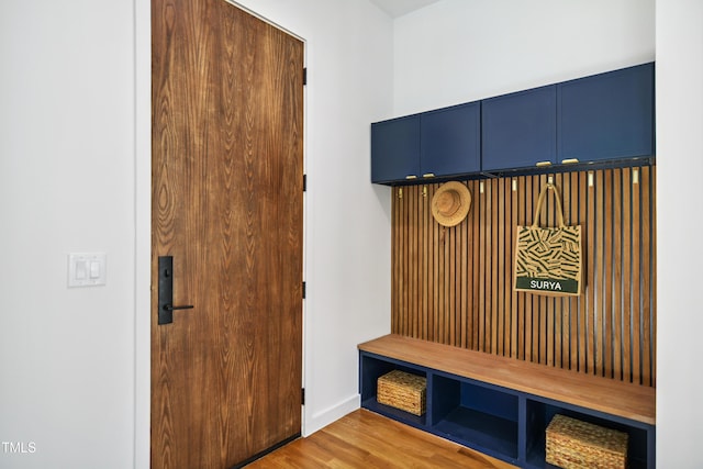 713 N State St, Raleigh, NC 27604 - mudroom with wood finished floors and baseboards