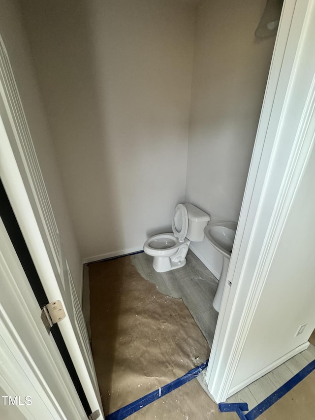 bathroom with toilet