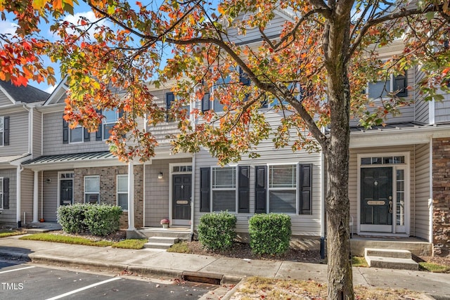 view of townhome / multi-family property