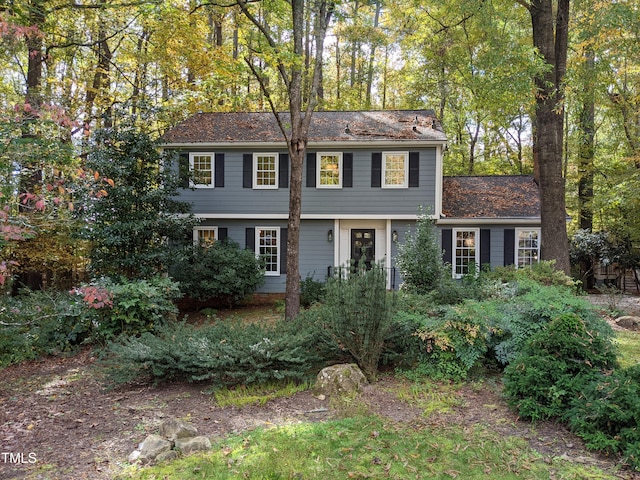 view of colonial house