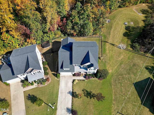 aerial view