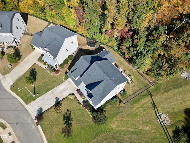 drone / aerial view