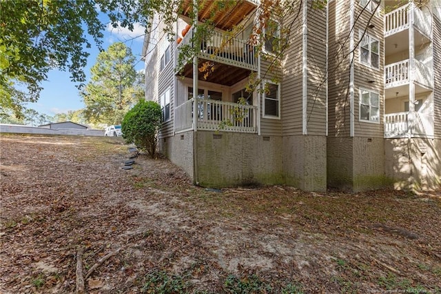 1018 Wood Creek Dr Unit 3, Fayetteville, NC 28314 - view of side of property featuring crawl space