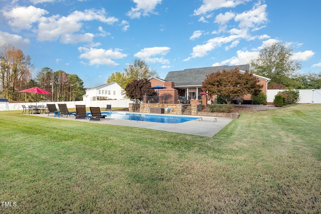166 Weldon Dr, Clayton, NC 27520 - view of pool with a patio area