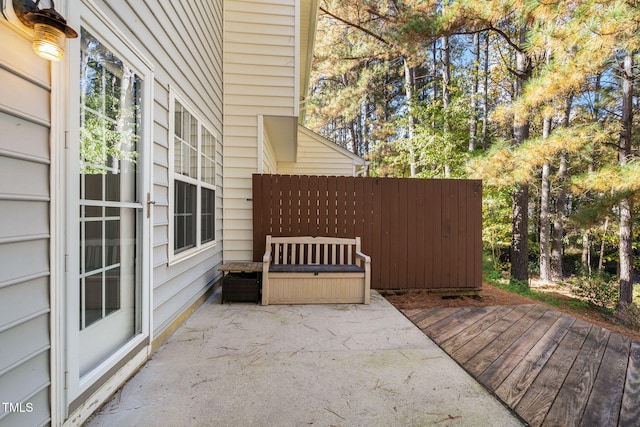 view of patio / terrace