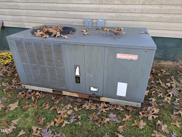 400 Skipwith Rd, Boydton, VA 23917 - exterior view of a central AC unit