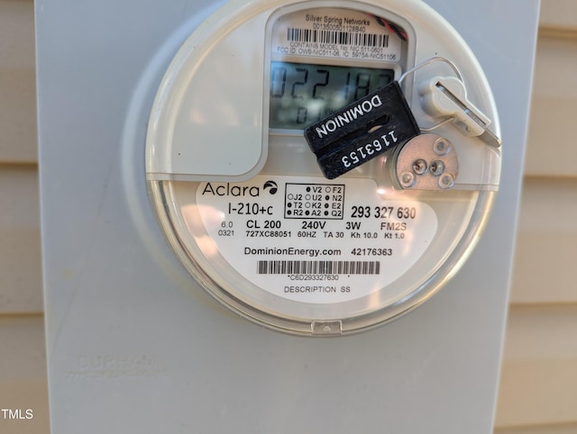 400 Skipwith Rd, Boydton, VA 23917 - exterior view of electric meter