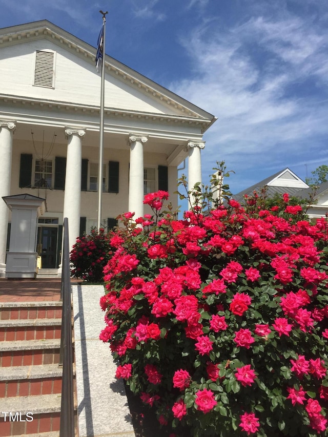 400 Skipwith Rd, Boydton, VA 23917 - view of home's exterior featuring a porch