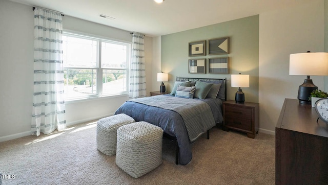 bedroom featuring carpet floors