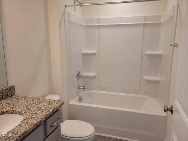 3614 Tarmac Rd Unit Ep 128, Wilson, NC 27896 - full bathroom with vanity, toilet, and washtub / shower combination