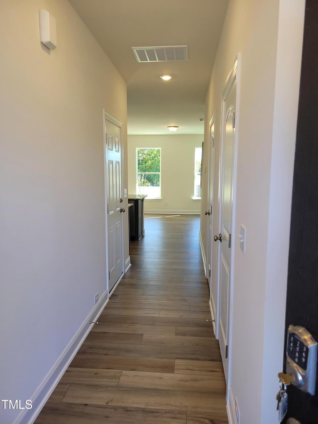 3618 Tarmac Rd Unit Ep 130, Wilson, NC 27896 - hall with dark wood-style floors and baseboards