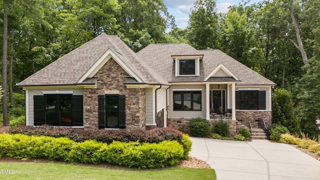 view of craftsman-style house