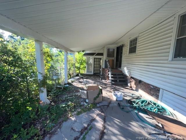 view of patio