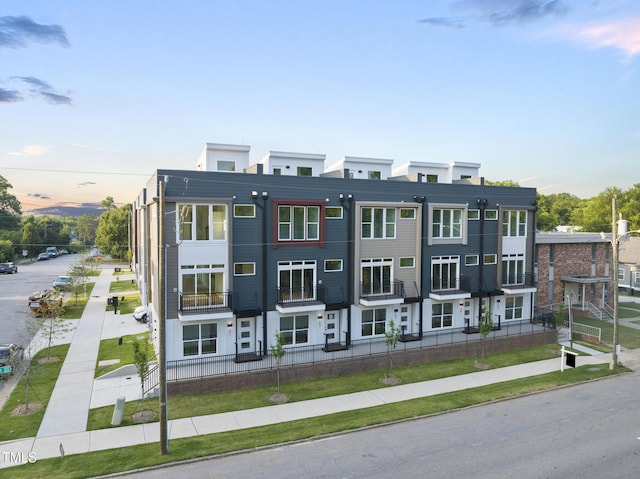 view of townhome / multi-family property