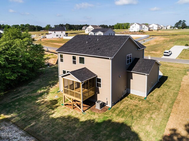 240 Fast Pitch Ln, Four Oaks, NC 27524 - aerial perspective of suburban area