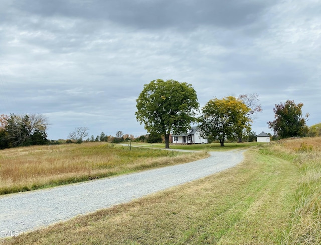 view of road