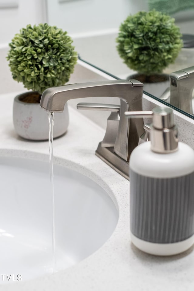 bathroom view of a sink