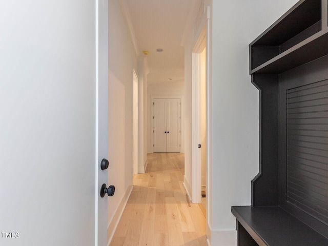 103 Brandy Ml, Pittsboro, NC 27312 - mudroom featuring light wood-style flooring and baseboards