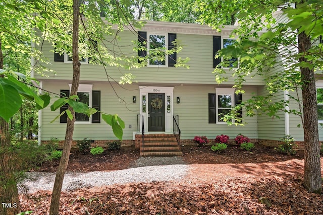 120 Kingston Dr, Chapel Hill, NC 27514 - colonial house with entry steps
