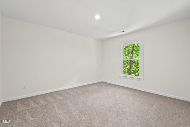 120 Kingston Dr, Chapel Hill, NC 27514 - unfurnished room featuring baseboards, carpet flooring, and recessed lighting